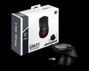 MSI GG CLUTCH GM31 LIGHTWEIGHT WIRELESS GAMING MOUSE 12000 DPI OPTIK SENSOR RGB LED OYUNCU FARESI