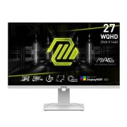 MSI 27 MAG 274QRFW 2560x1440 (WQHD) 16:9 FLAT RAPID IPS 180HZ 1MS FREESYNC PIVOT BEYAZ GAMING MONITOR