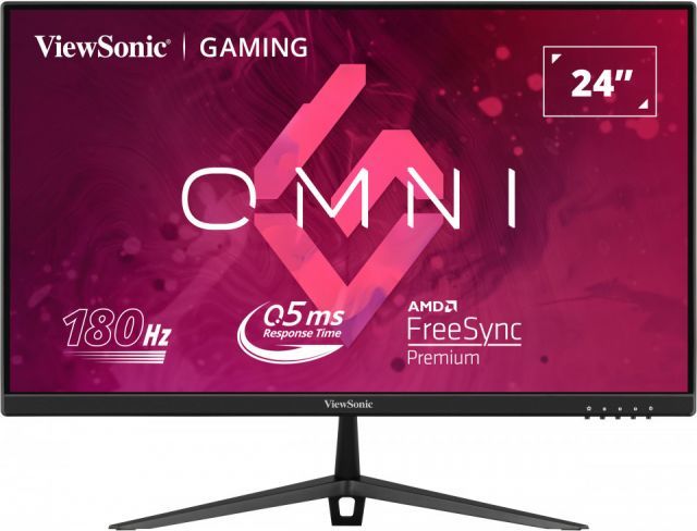 VIEWSONIC VX2428 23.8 0.5MS 180HZ IPS FHD HDMI DP 3KENAR CERCEVESIZ FREESYNC PREMIUM GAMING MONITOR