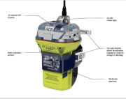 ACR GlobalFix™ Pro RLB-37 GPS'li EPIRB