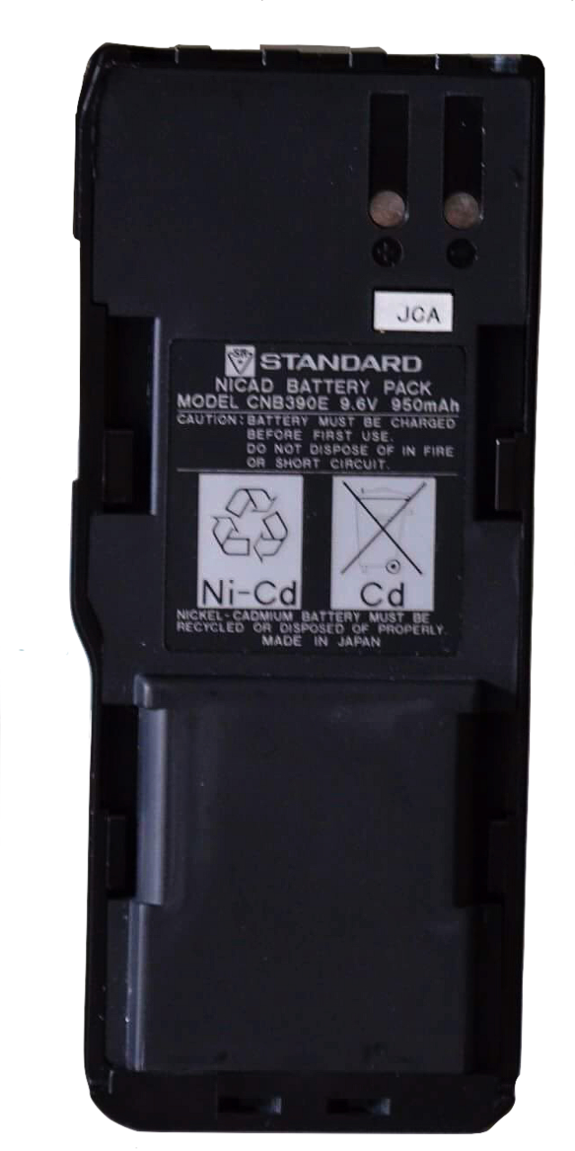 STANDARD NICAD BATTERY PACK CNB-390E
