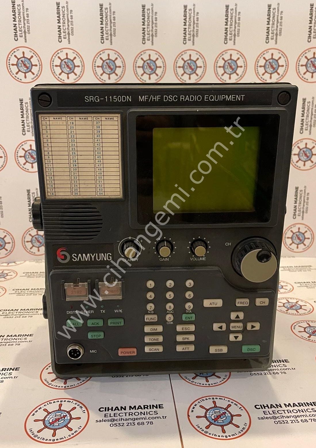 SAMYUNG SRG-1150DN MF/HF DSC RADIO EQUIPMENT