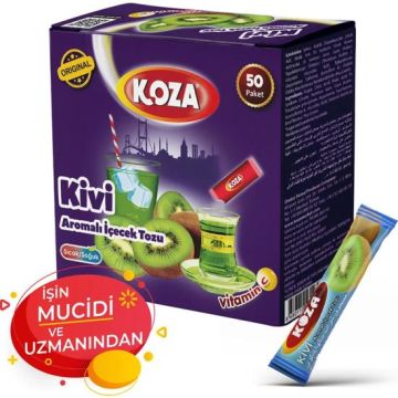 KOZA KİVİ AROMALI TEK İÇİMLİK TOZ İÇECEK