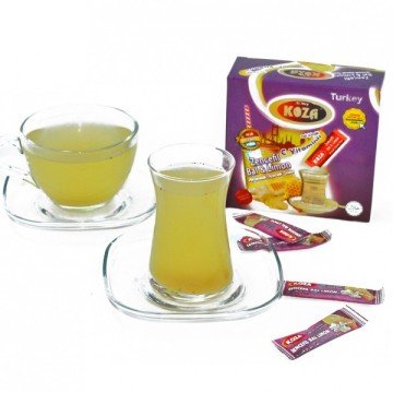 KOZA ZENCEFİL BAL LİMON AROMALI TEK İÇİMLİK TOZ İÇECEK