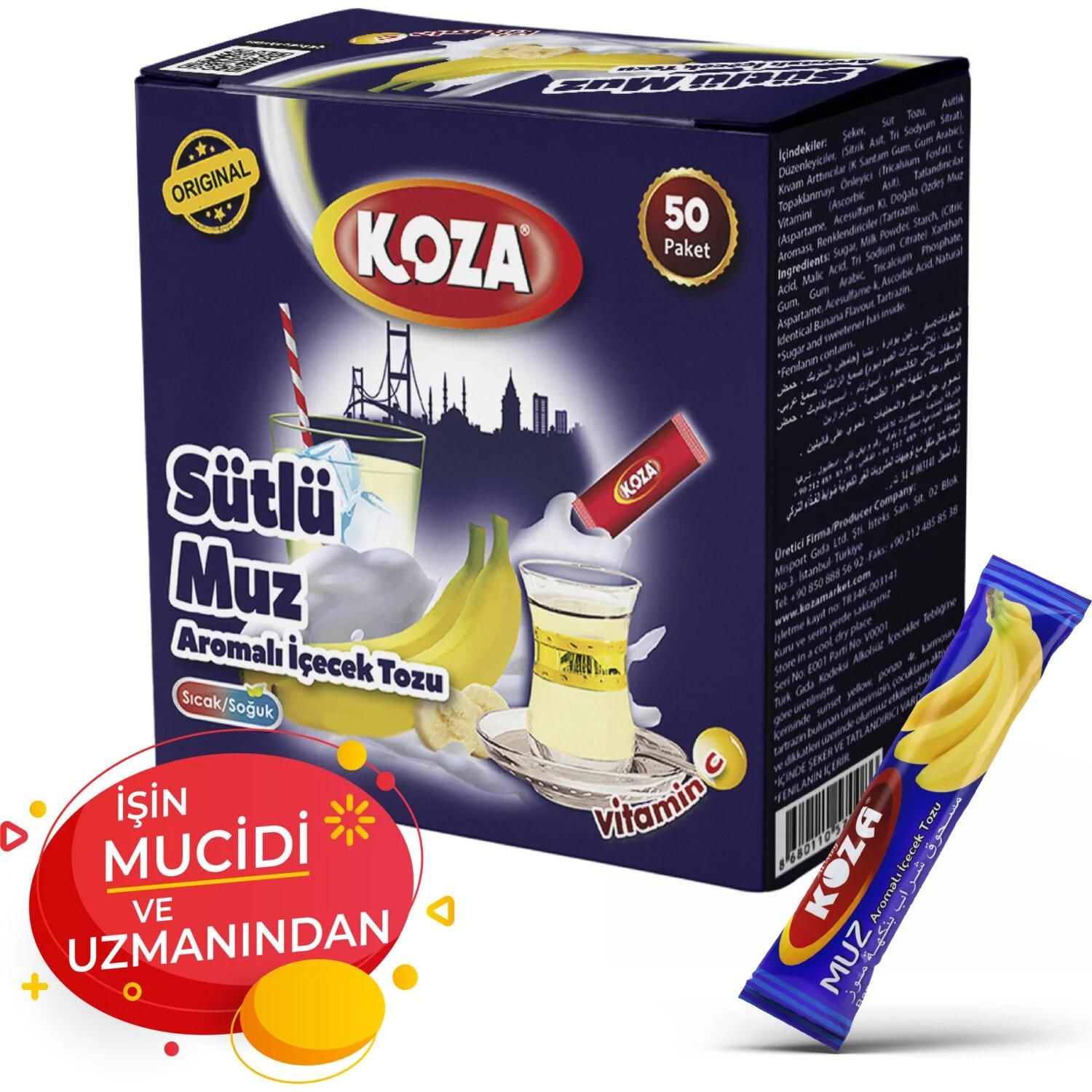 KOZA MUZ AROMALI TEK İÇİMLİK TOZ İÇECEK