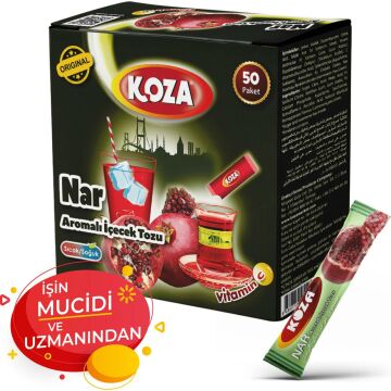 KOZA NAR AROMALI TEK İÇİMLİK TOZ İÇECEK