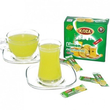KOZA LİMON AROMALI TEK İÇİMLİK TOZ İÇECEK