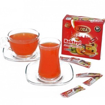 KOZA KOKTEYL AROMALI TEK İÇİMLİK TOZ İÇECEK