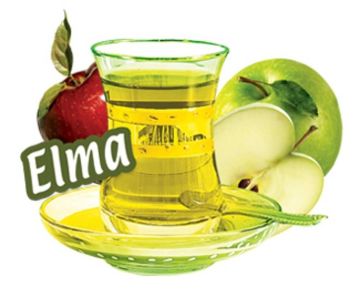 KOZA ELMA AROMALI TEK İÇİMLİK TOZ İÇECEK