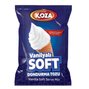 Vanilyalı Soft Dondurma Tozu (1250 gr/5 lt Süt)