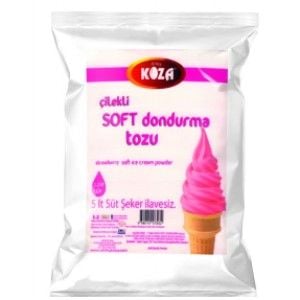 Çilekli Soft Dondurma Tozu (1250 gr/5 lt Süt)
