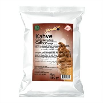 Kahveli Soft Dondurma Tozu (1125gr/3lt Su)