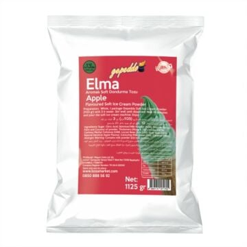 Elmalı Soft Dondurma Tozu (1125gr/3lt Su)
