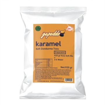 Karamelli Soft Dondurma Tozu (1125gr/3lt Su)