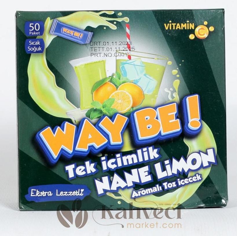 WAY BE TEK NANE LİMON İÇİM(50 STİCK)