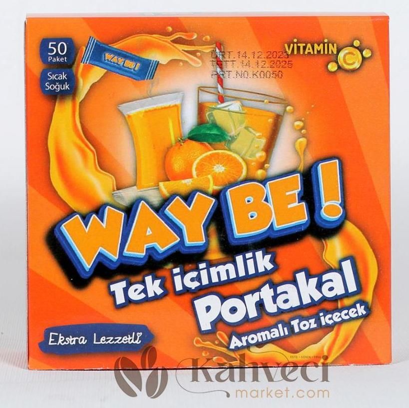 WAY BE PORTAKAL TEK İÇİM(50 STİCK)