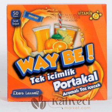 WAY BE PORTAKAL TEK İÇİM(50 STİCK)