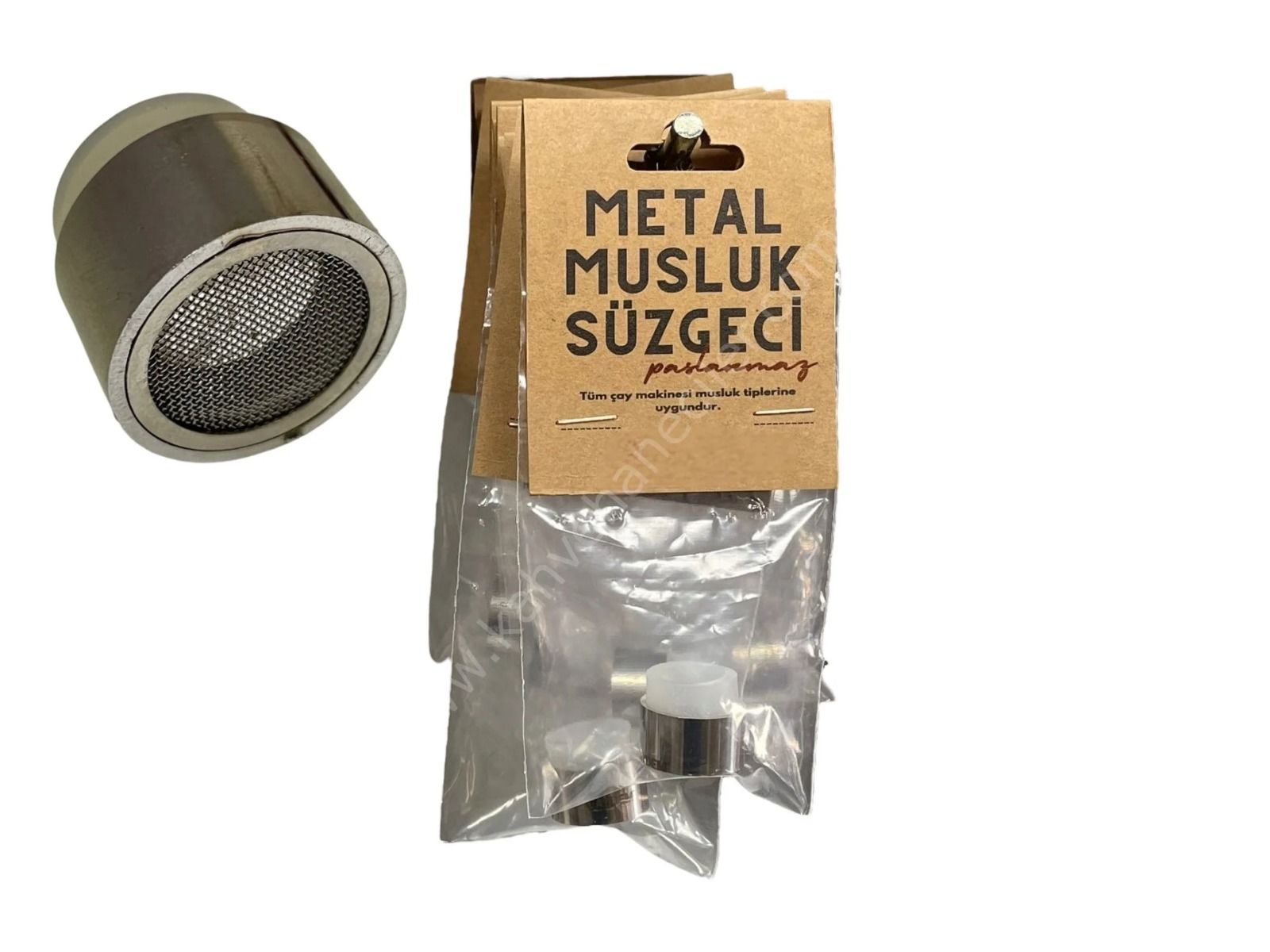 KAHVECİ METAL MUSLUK SÜZGECİ