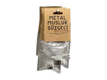 KAHVECİ METAL MUSLUK SÜZGECİ