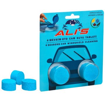 ALİ'S 4 MEVSİM OTO  CAM SUYU TABLETİ