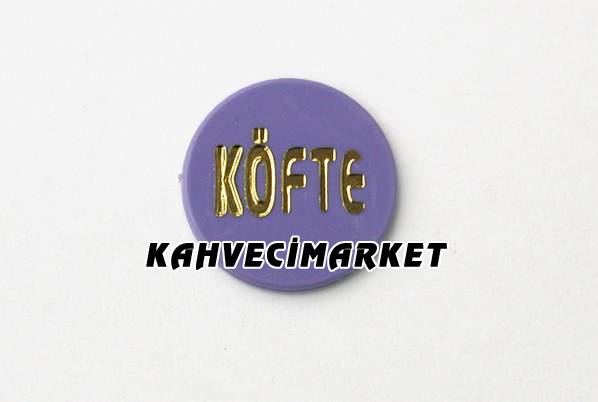 2 CM KÖFTE BASKILI MARKA