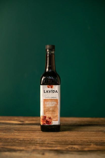 Lavida Karamel Aromalı Şurup, 700ml