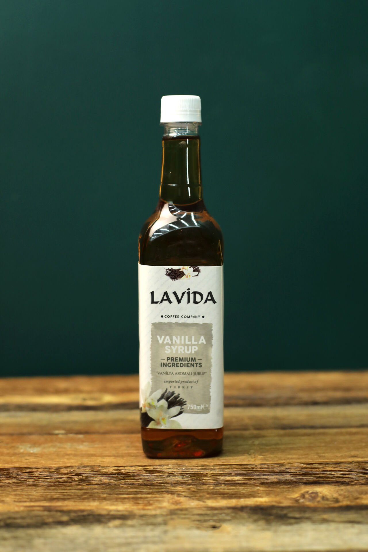 Vanilya Aromalı Şurup, 750 ml