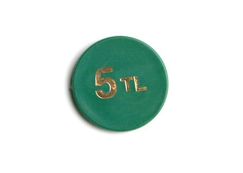 3 CM 5 TL BASKILI MARKA