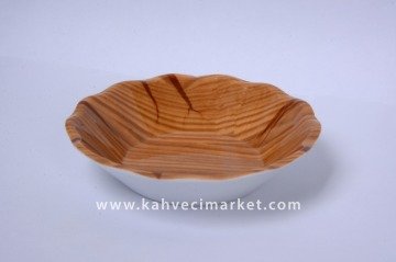 GÜNEŞ MELAMİN ÇAY TABAĞI AHŞAP DESEN(AD)