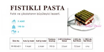 CAKE PLANET MONO FISTIKLI PASTA (AD)