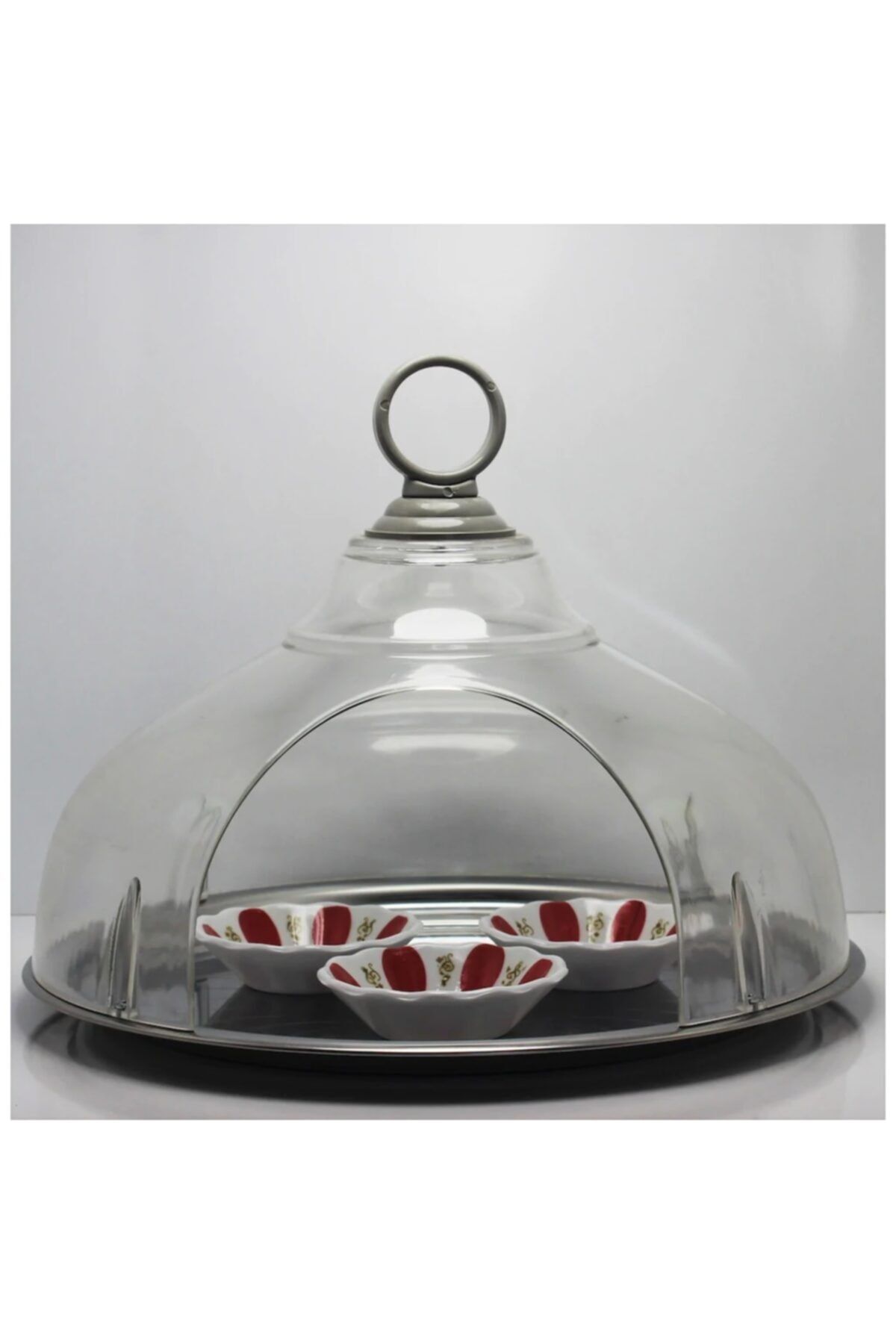 ŞEFFAF KAPALI KAHVECİ TEPSİSİ