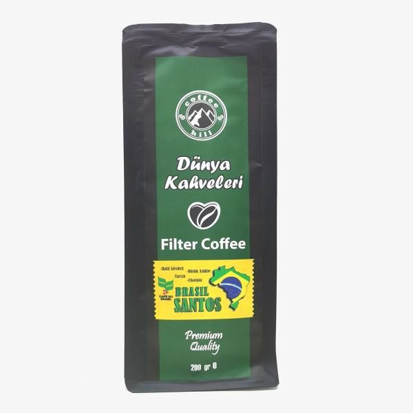 BRASİL SANTOS FİLTRE KAHVE(200 GR)