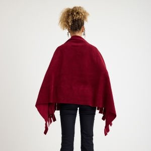 Polar Şal - Bordo