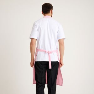 Pembe Geniş Kuşak Askılı Önlük