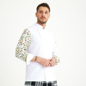 Beyaz Aşçı Ceketi - Sebze