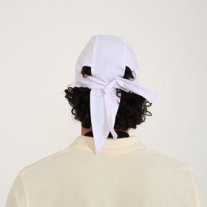 Beyaz Aşçı Korsan Bandana