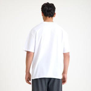 Oversize Tişört - Beyaz