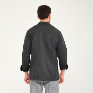 Gabardin Aşçı Ceketi - Füme