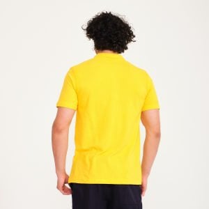 Sarı Polo Yaka Kısa Kol İş Tişörtü