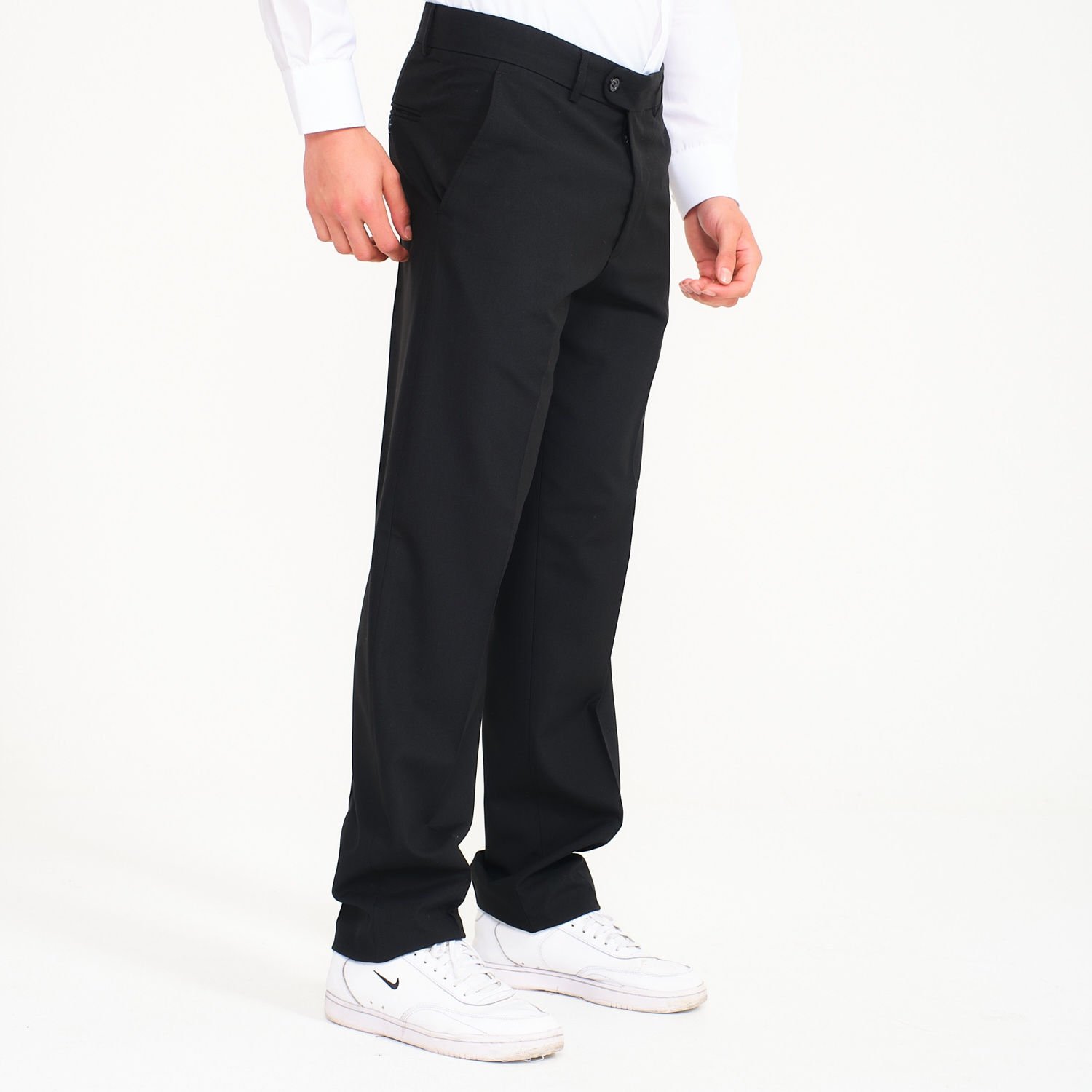 Siyah Klasik Model İş Pantolonu
