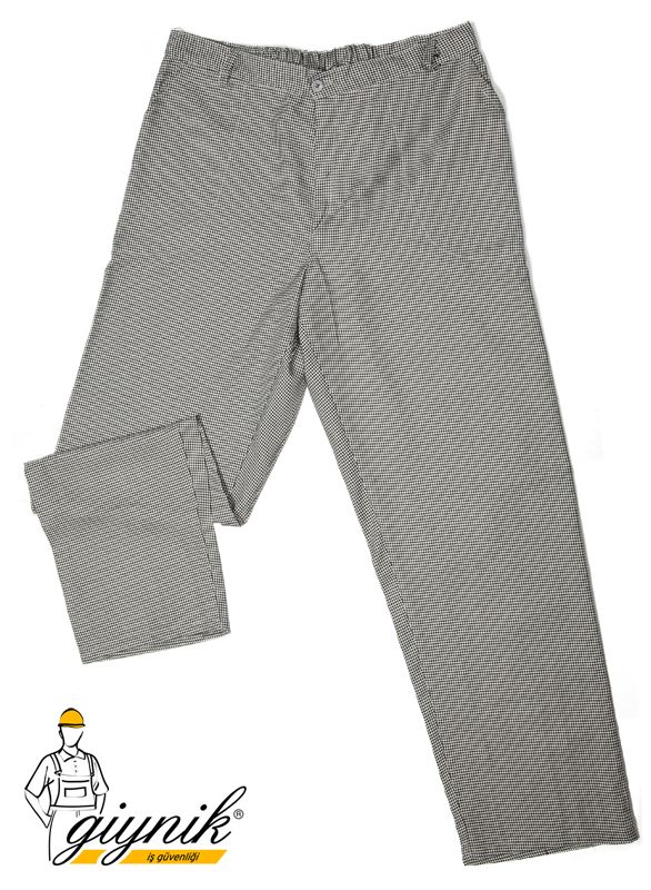 Piyade Pul Cepli Kemerli Pantolon