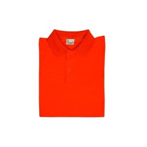 Turuncu Forma Kumaş Polo Yaka  İş Tişörtü