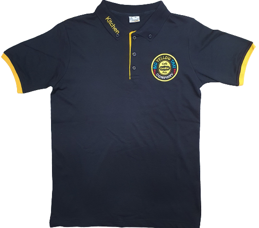Lacivert Firma Logo | İsmi Nakışlı Polo Yaka İş Tişörtü