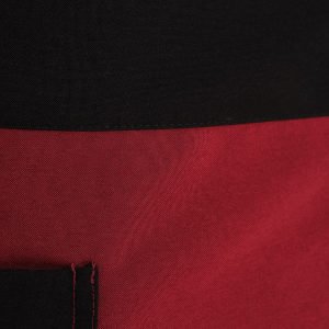 Bordo Çift Cepli Yarım Önlük