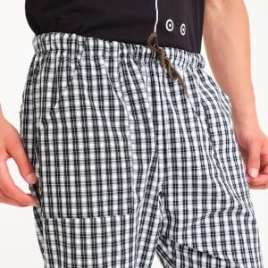 Ekose Aşçı Şef Pantolonu