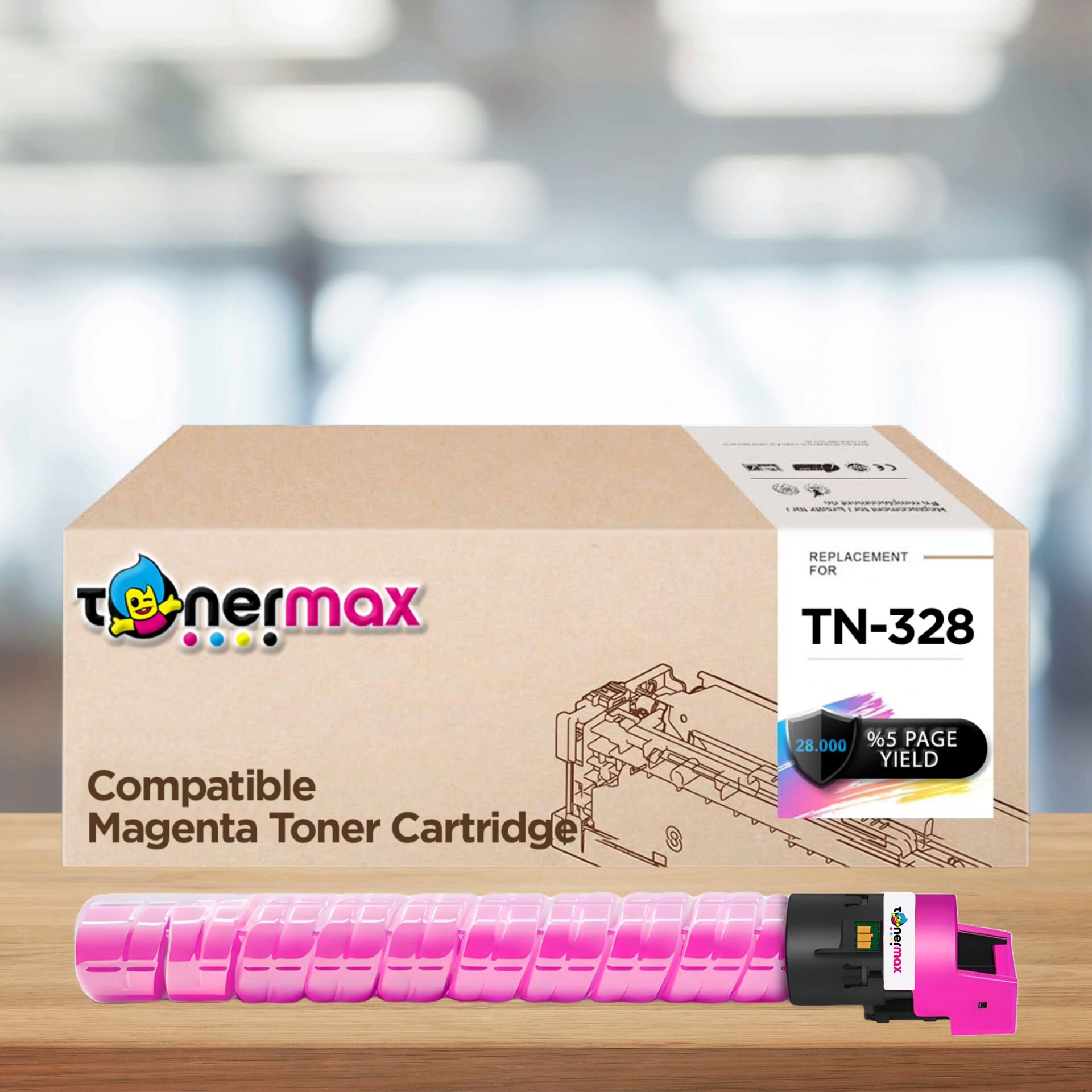 Konica Minolta TN-328 Muadil Toner Set / Bizhub C250i / C300i / C360i