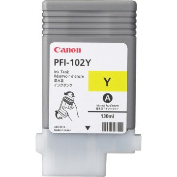 Canon PFI-102Y Yellow Orjinal Kartuş 130ML