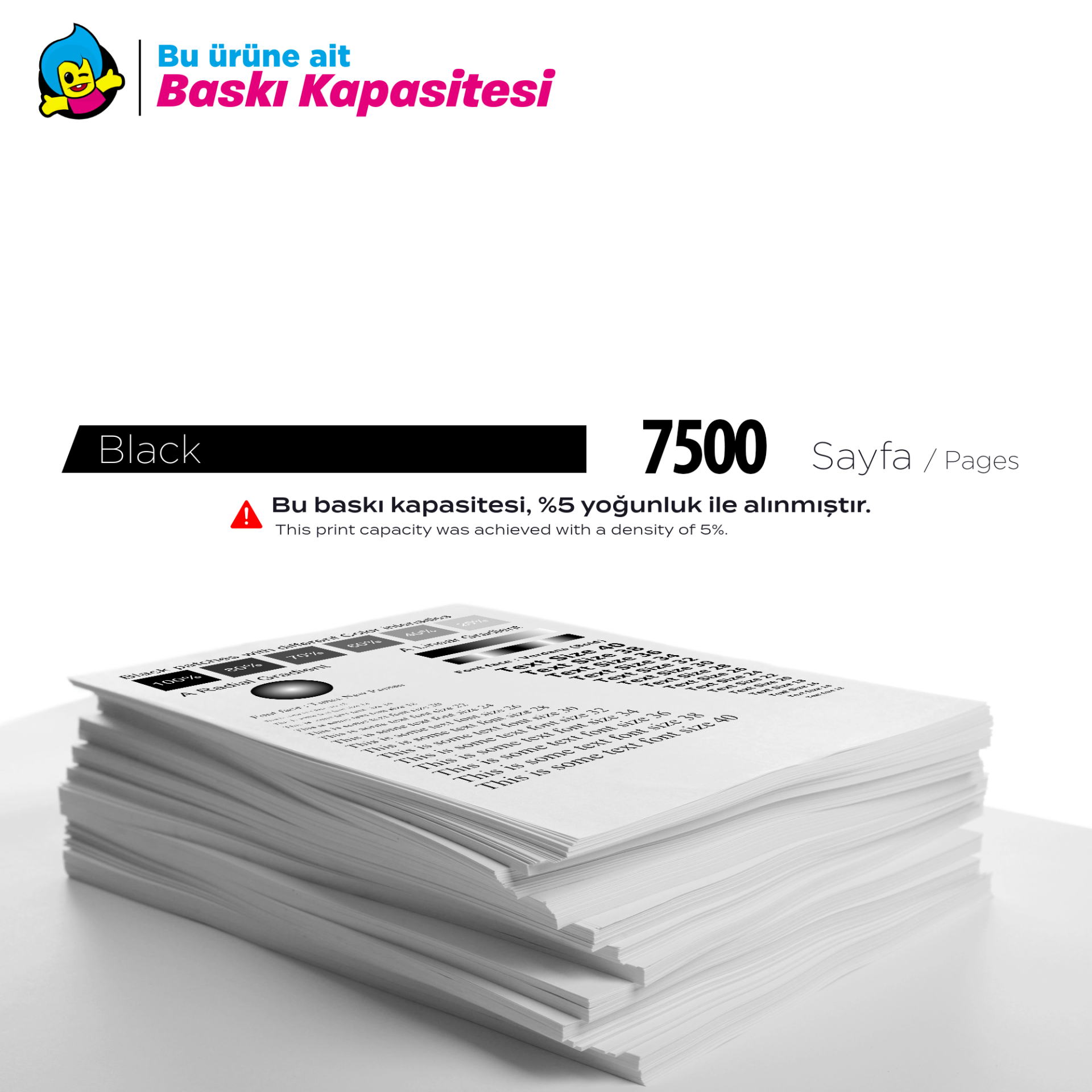 Lexmark MS725 Baskı Sayısı