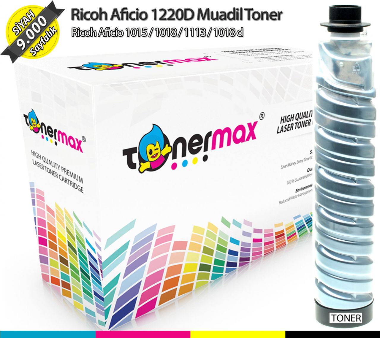 Ricoh 1220D / Aficio 1015 / 1018 / 1113 Muadil Toner