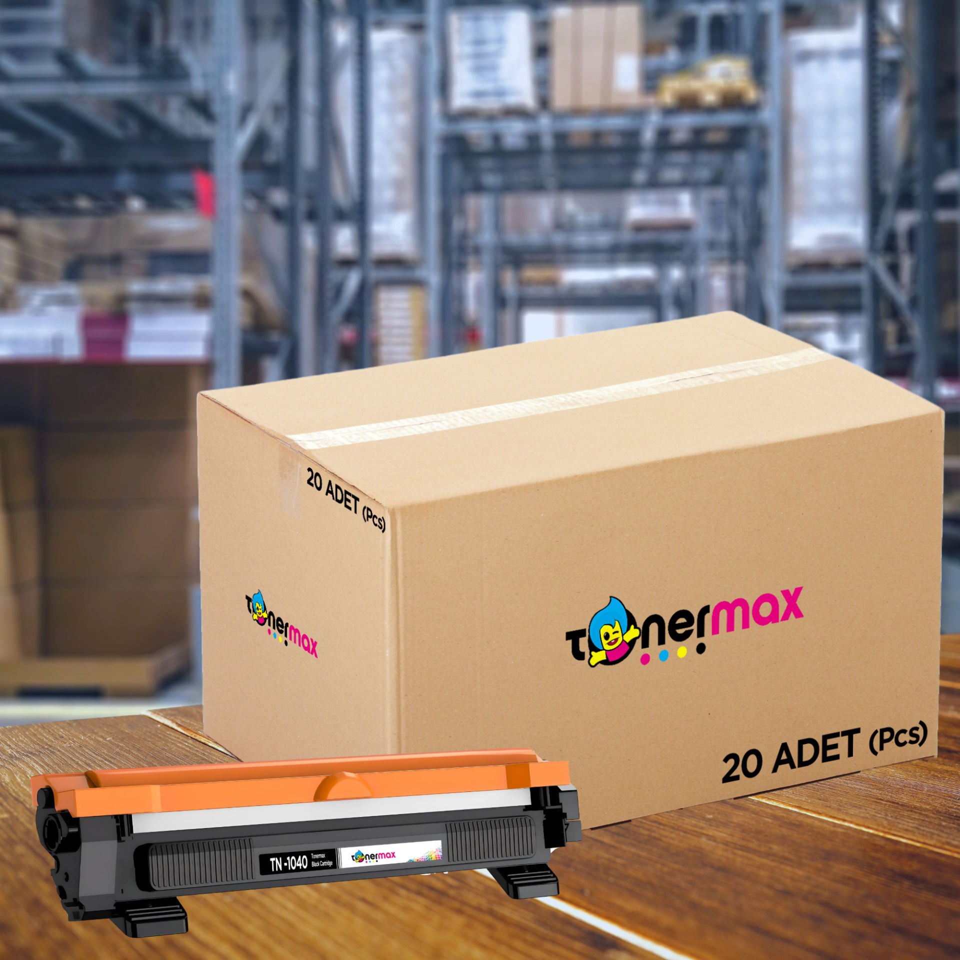 Brother TN-1040 Muadil Toner 20'lİ Ekonomik Paket 1 Koli / HL-1211/DCP-1510/HL-1110/MFC-1810/MFC-1910(Kopya)